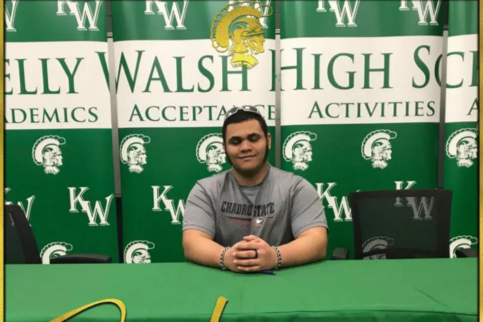 Kelly Walsh’s Gavin Thomas Commits to Chadron State for Football