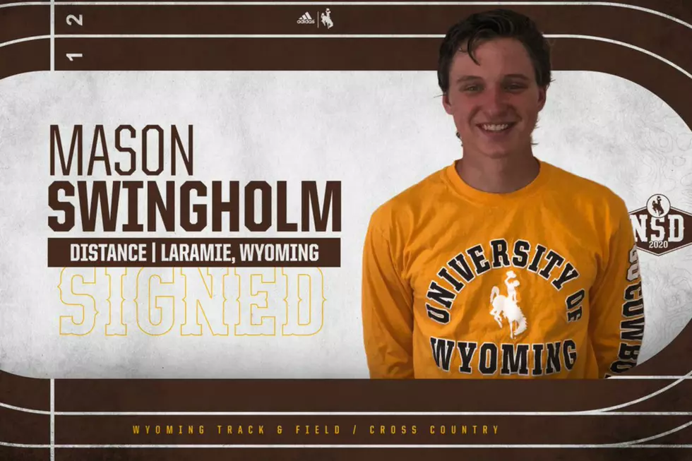 Laramie's Mason Swingholm Signs with UW for Track & Field