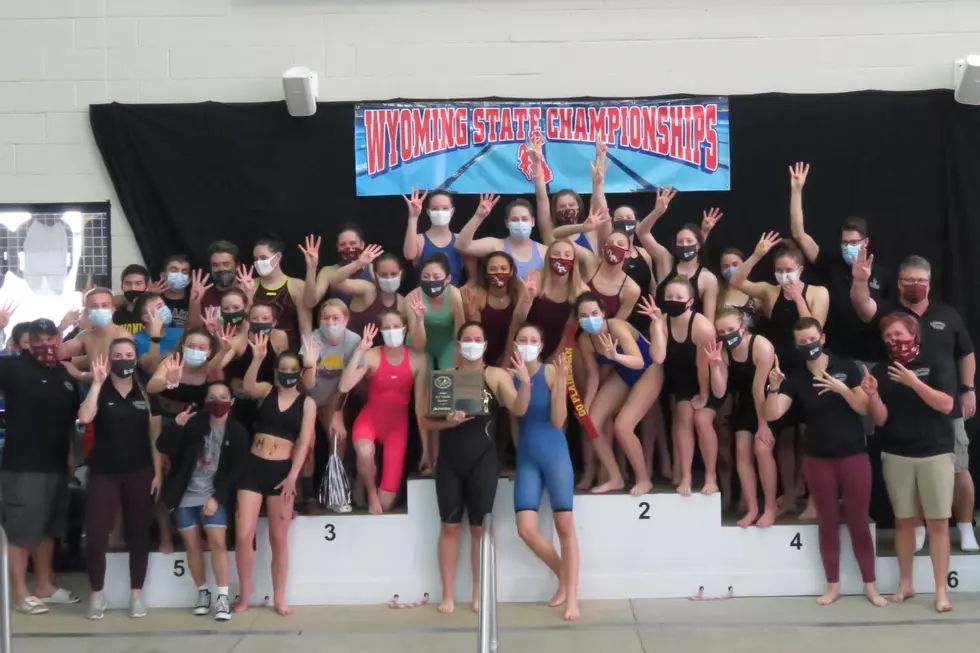 Laramie Captures a Fourth Straight 4A Girls Swim Title [VIDEOS]