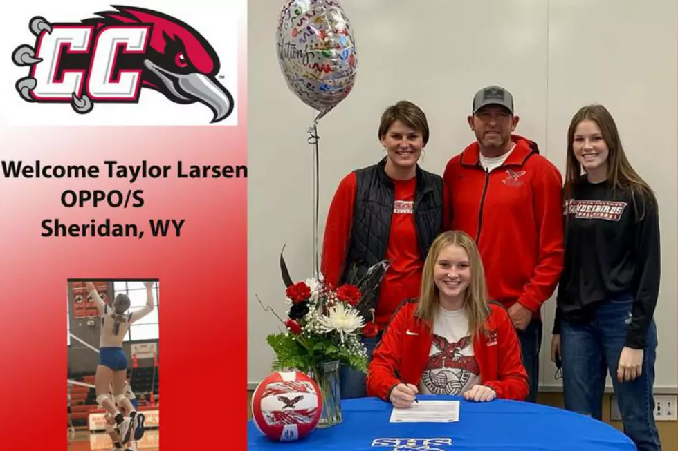 Sheridan&#8217;s Taylor Larsen Signs with Casper College for Volleyball