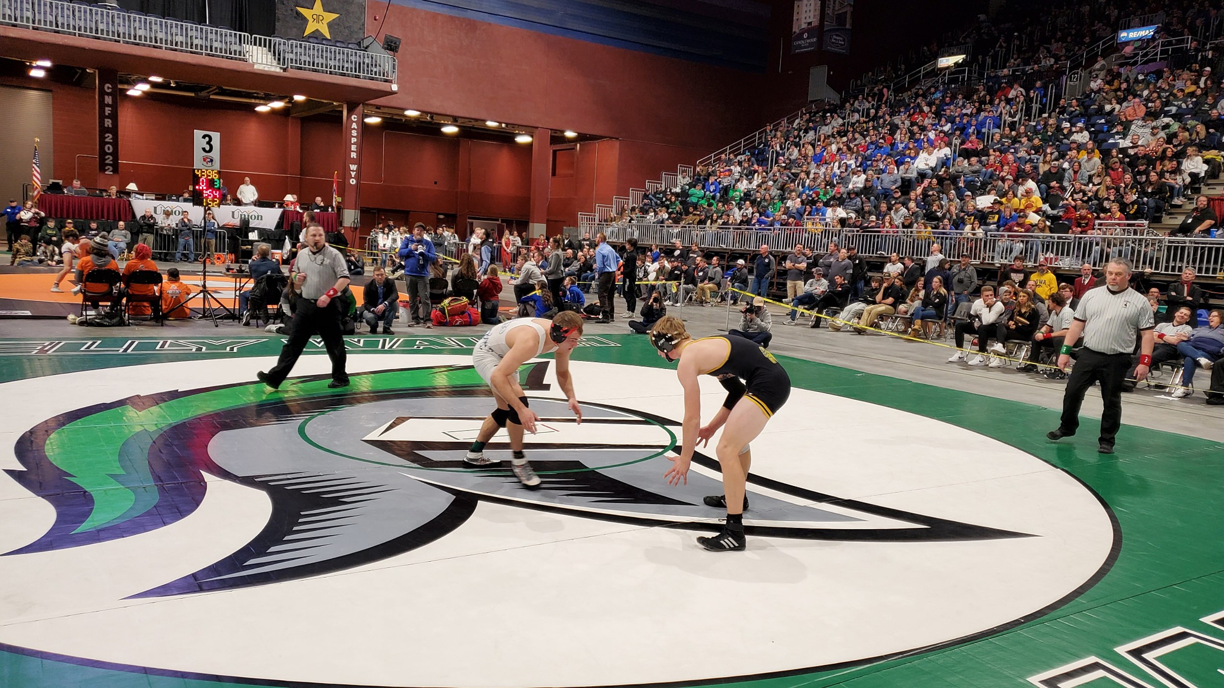 Wyoming High School State Wrestling Tournament Weight Results