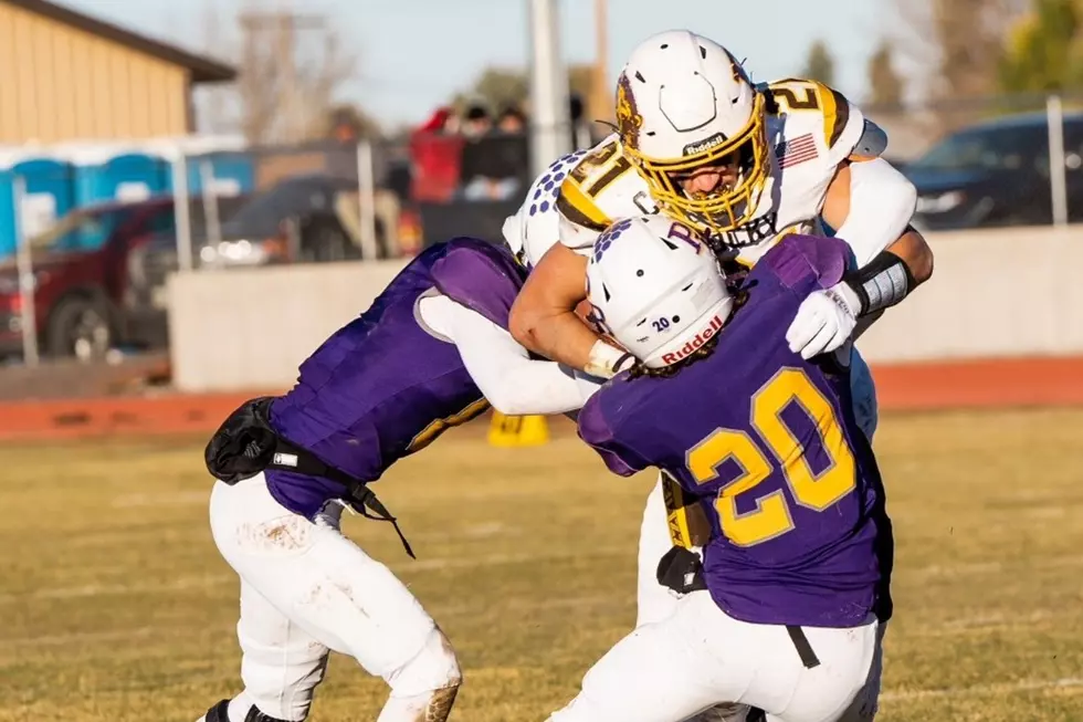 Pine Bluffs Survives Rocky Mt. in 1A 9-Man Semi-finals