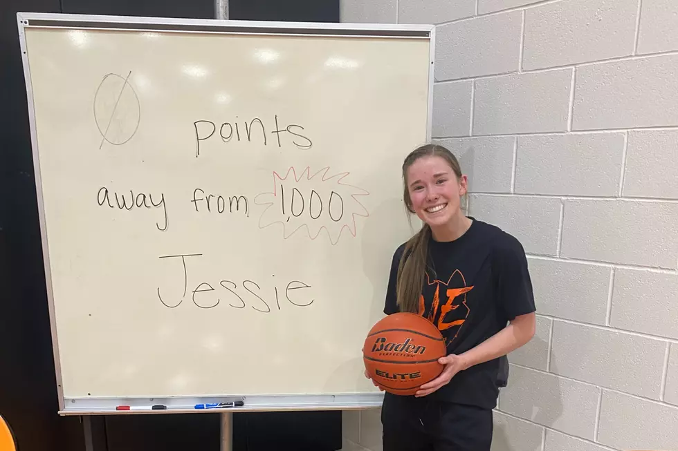 Burlington&#8217;s Jessie Michaels Reaches 1000 Career Points [VIDEO]