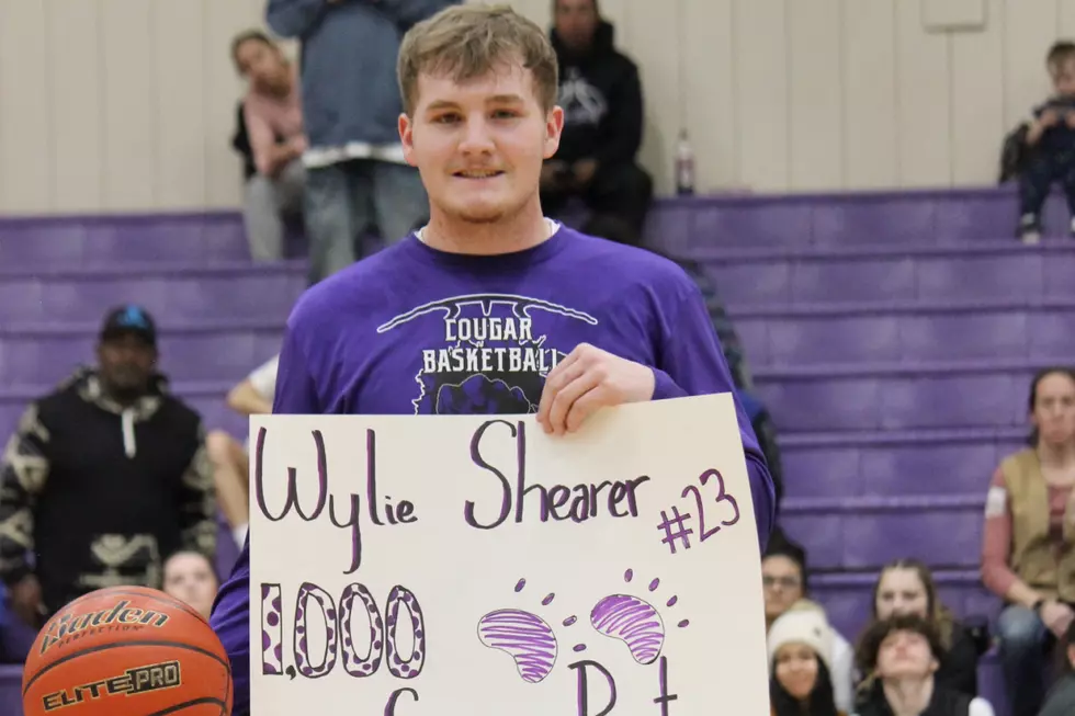 Wylie Shearer from Wind River Reaches 1,000 Points in HS Hoops