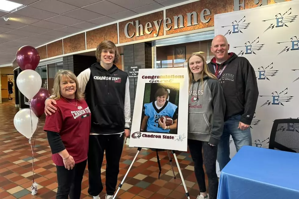 Garet Schlabs of Cheyenne East Signs With Chadron St.