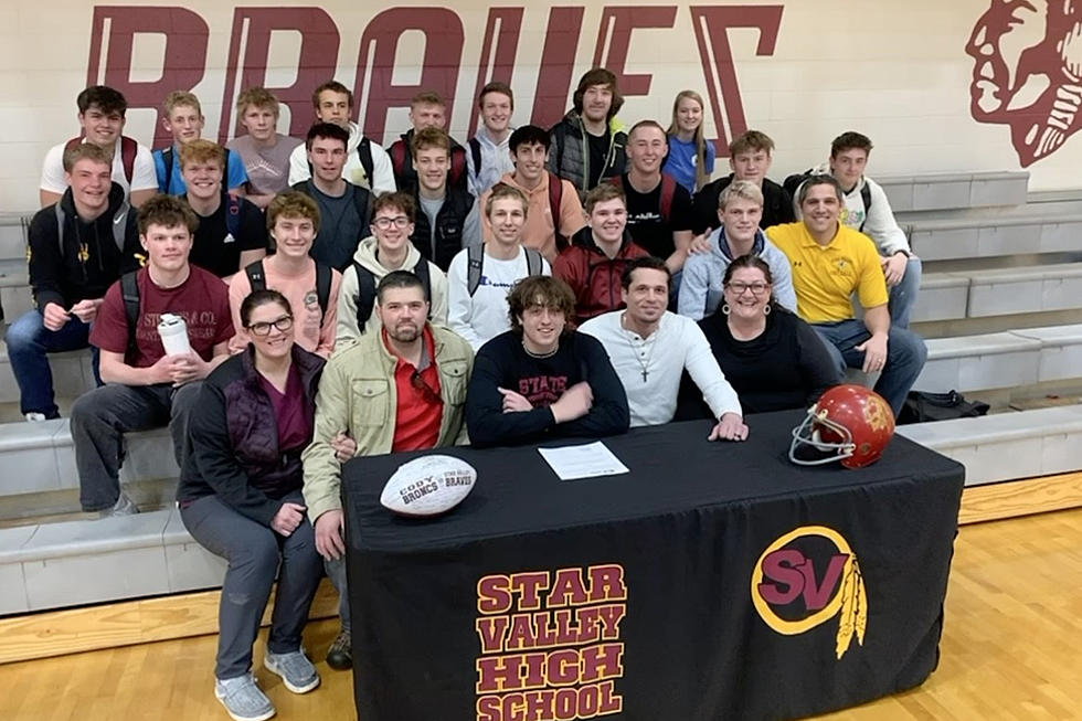 Dimitri Doulgerakis of Star Valley Chooses Football at Chadron State