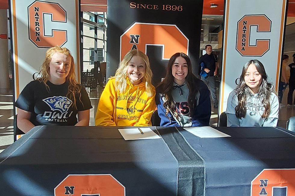 Host of  Natrona Athletes Sign College Letter's of Intent