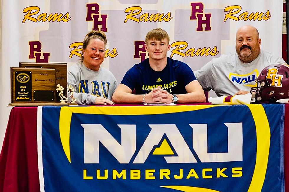 Drew Heermann of Big Horn Signs with Northern Arizona