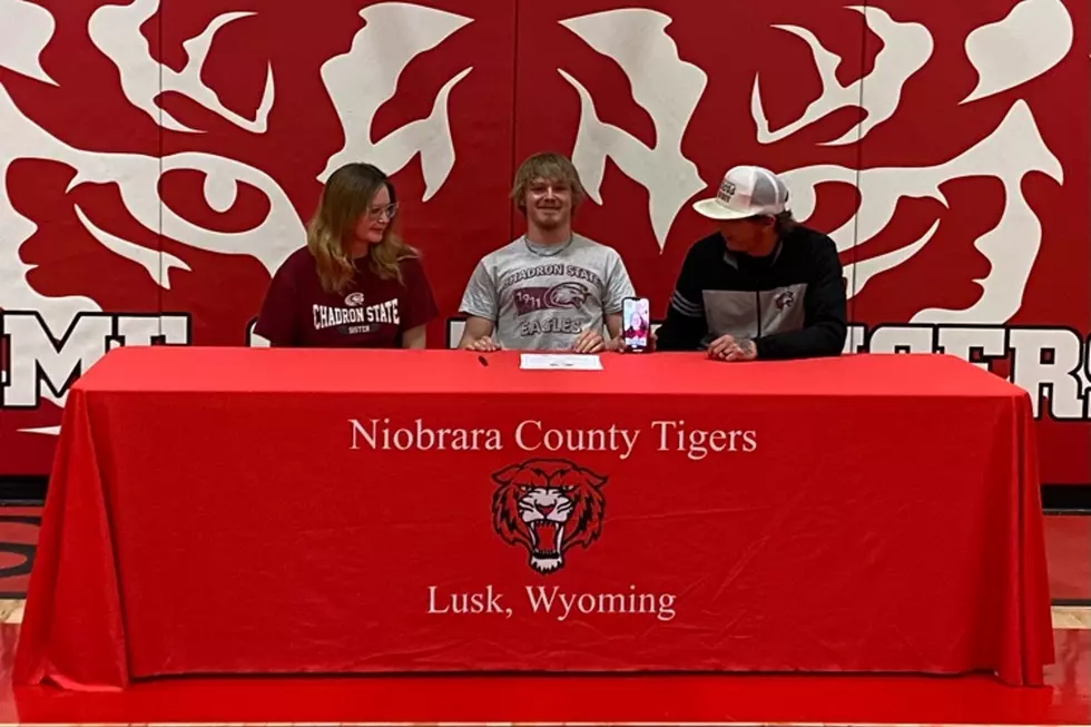 David West of Lusk Signs with Chadron State for Track