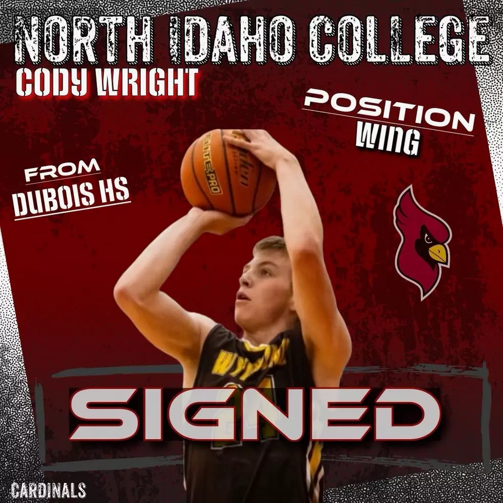 Cody Wright from Dubois Signs with North Idaho for Basketball