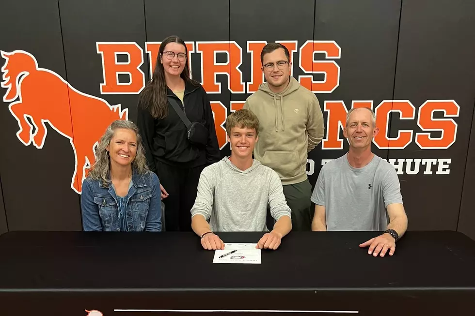 Ethan Norris of Burns Signs With Chadron St. for Track