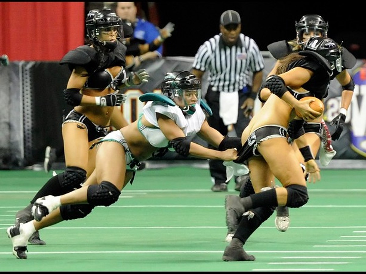 Lingerie Football League May Play on Sundays if There is NFL