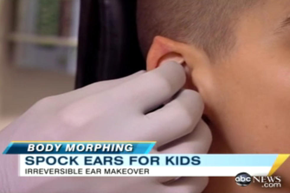 Plastic Surgeon Crafts Pointed Ears for Spock Fans [VIDEO]