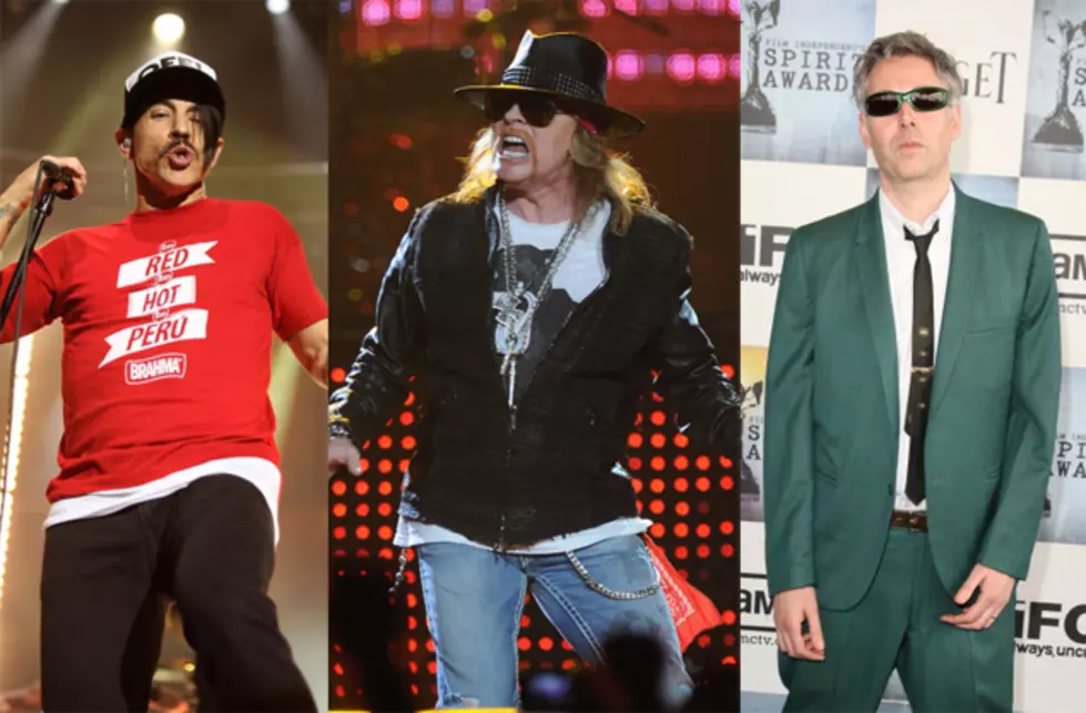Guns N’ Roses, Red Hot Chili Peppers, Beastie Boys Lead Class of 2012 for Rock Hall of Fame