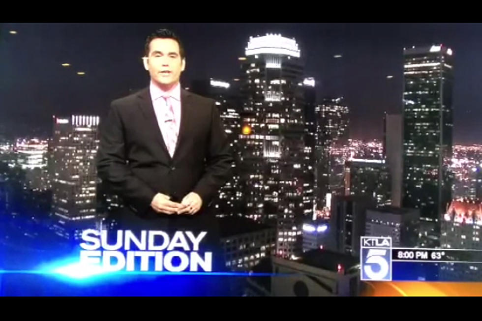 KTLA Weather Man Makes A Huge On Air Blunder