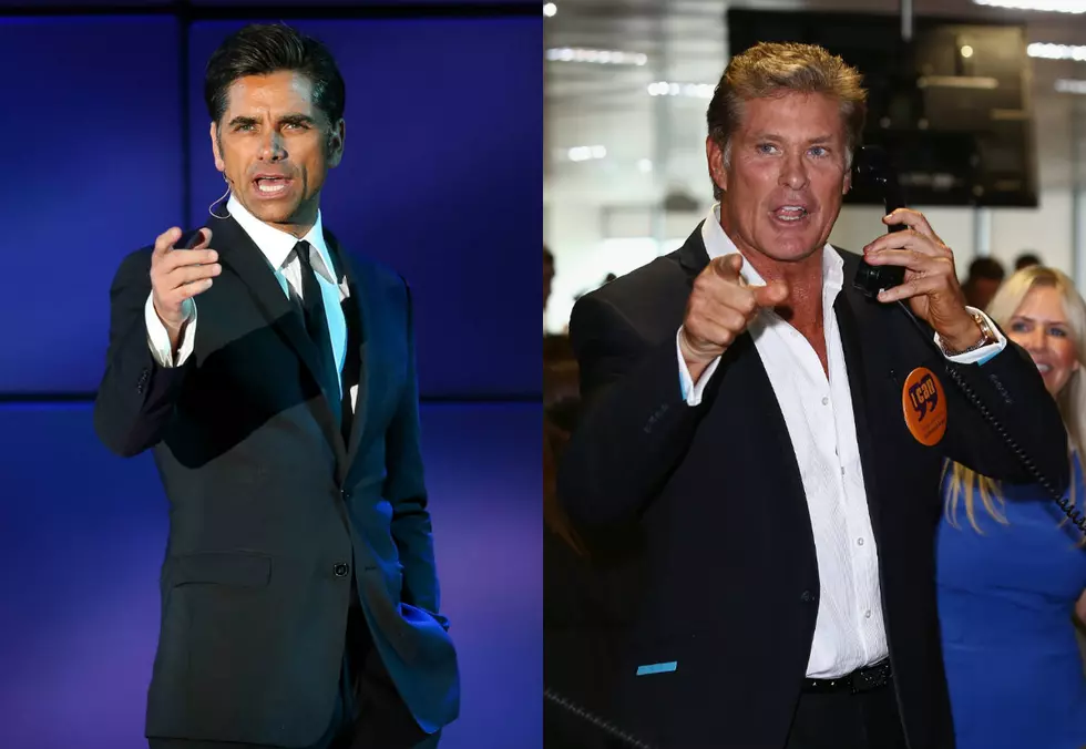 Free Beer & Hot Wings: John Stamos and David Hasselhoff Discuss Dating on ‘Oprah’ [Video]