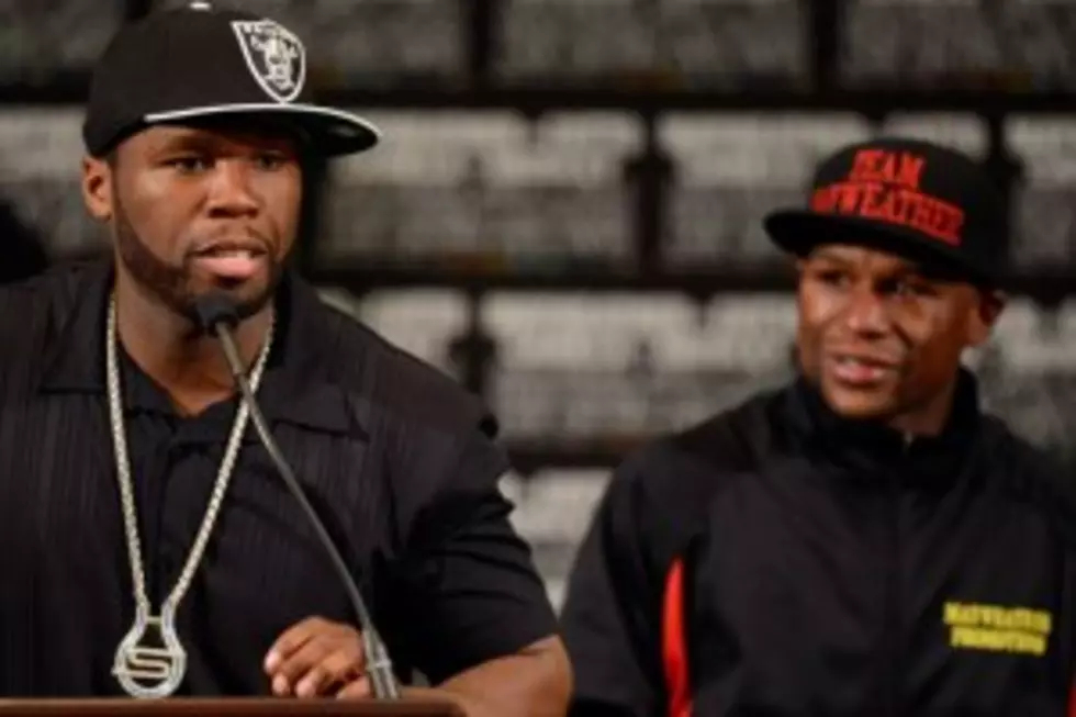 Free Beer &#038; Hot Wings: 50 Cent Calls Floyd Mayweather Jr. Illiterate in His Ice Bucket Challenge [Video]
