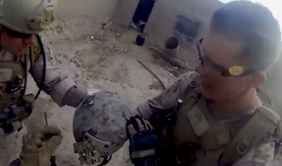 Free Beer &#038; Hot Wings: Marine Takes Bullet to the Head, Saved by Kevlar Helmet [Video]