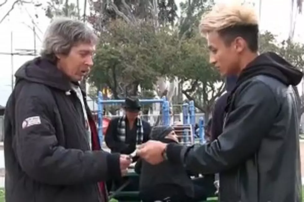 Is Heartwarming Viral Video of Generous Homeless ‘Thomas’ a Scam?