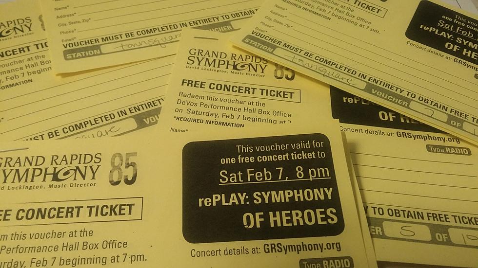 Listen to WGRD to Win rePlay: Symphony of Heroes Tickets!