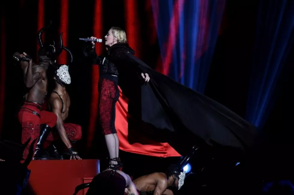 Madonna Falls Down Stairs On Stage at BRIT Awards [Video]