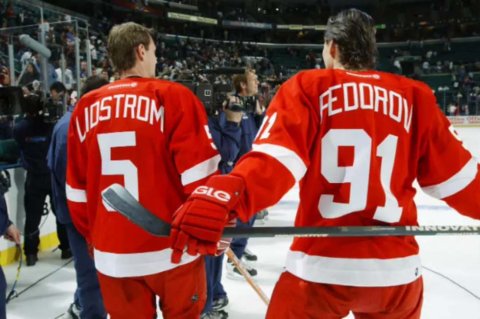 Detroit Red Wings Greats Lidstrom, Fedorov Elected to Hockey Hall of Fame