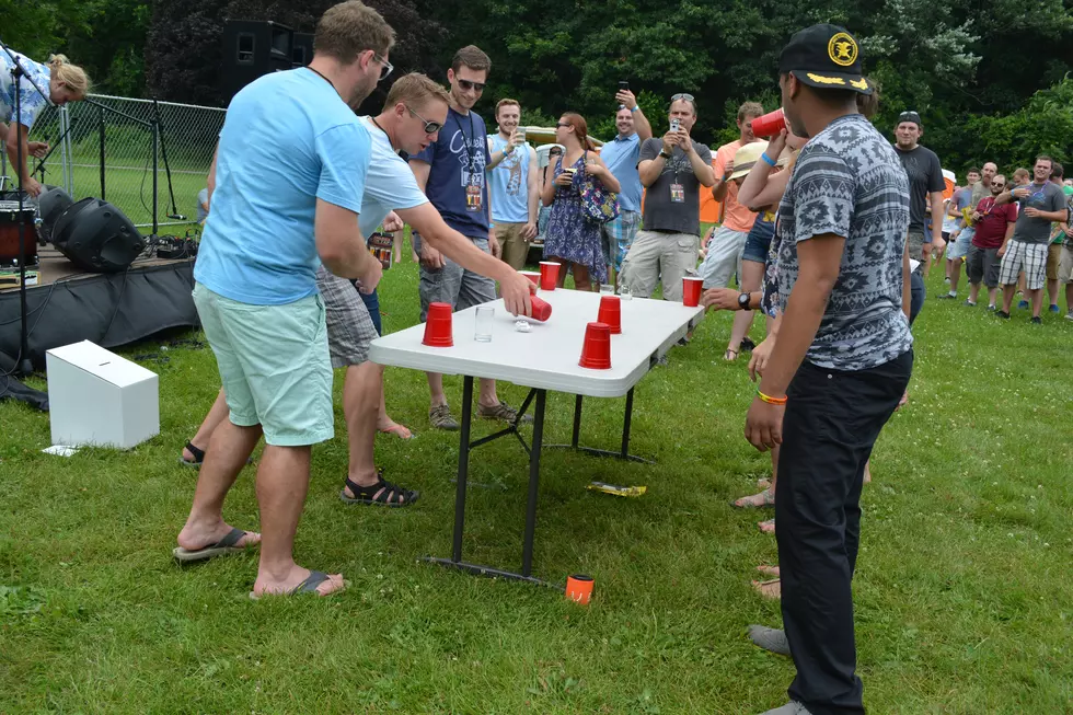 Free Beer, Hot Wings, Producer Joe, and Janna Take on Listeners in a Game of Flippy Cup [Video]