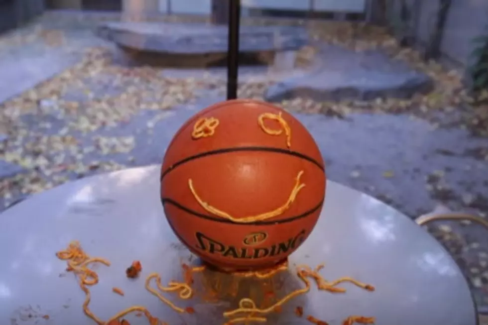 Man Proposes To His Girlfriend After She Hits A Half-Court Shot At A Basketball Game