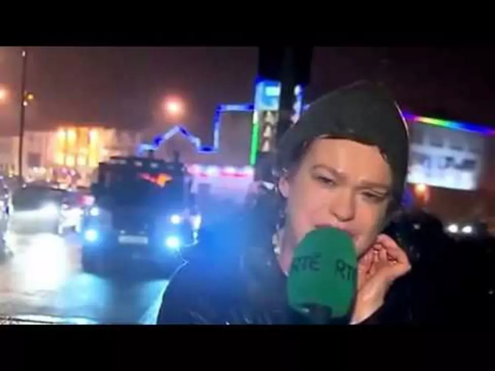 Irish Reporter’s Ridiculous Storm Report Goes Viral [Video]