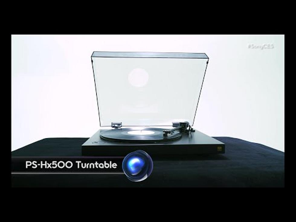 Sony is Releasing a New Hi-Res Turntable for All Us Vinyl Lovers [Video]