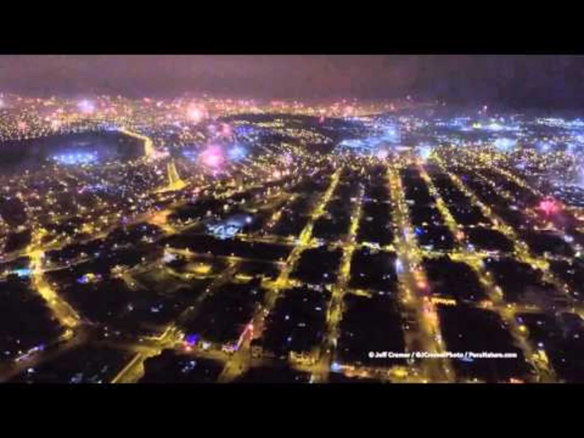 Epic Footage Shows New Year's Fireworks All Around Lima, Peru [Video]