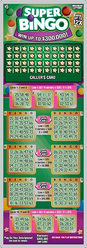 Massive Million Mondays Return with Michigan Lottery’s Super Bingo
