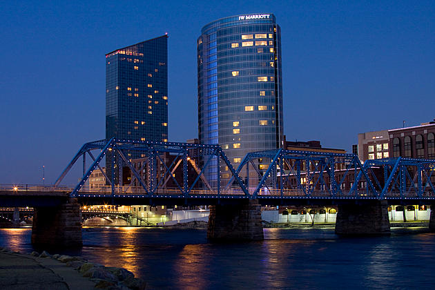Grand Rapids&#8217; Blue Bridge Will Light Up Tonight to Honor Brussels