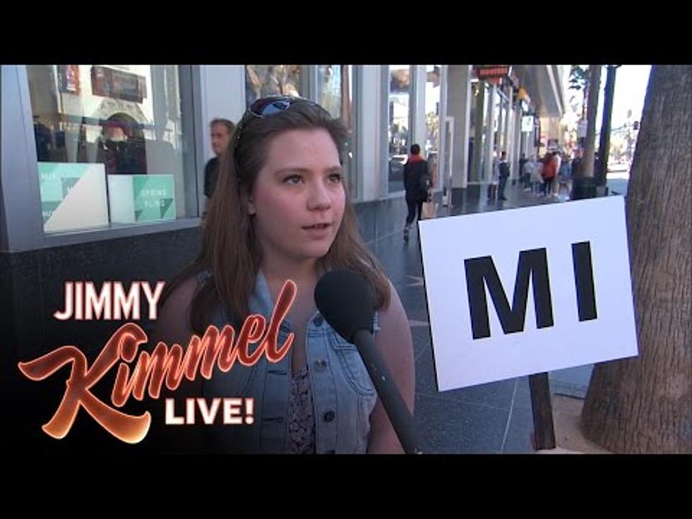Idiots Interviewed on ‘Jimmy Kimmel Live’ Don’t Know Abbreviation for Michigan… Or Idaho, or Hawaii [Video]