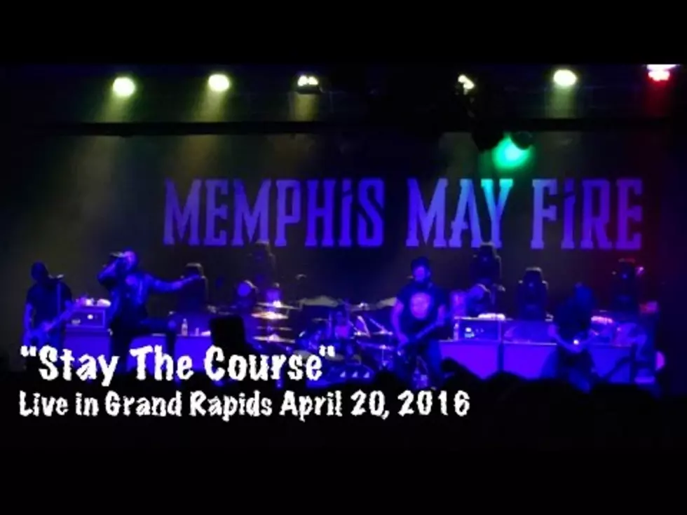 Check Out Memphis May Fire “Stay the Course” Live in Grand Rapids