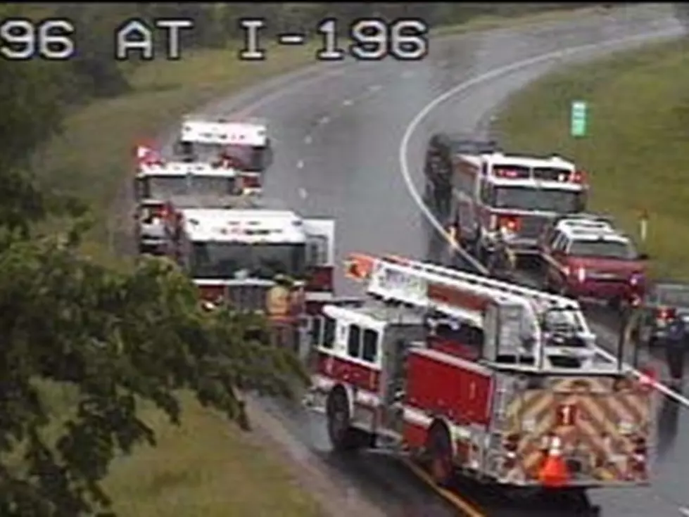 WB I-96 Shut Down at 196 Due to a Serious Crash