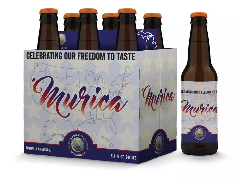 Saugatuck Brewing Pokes Fun at Budweiser by Announcing Their Own ‘Murica’ Beer