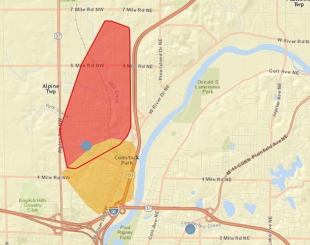 Over 3,000 People Without Power in Comstock Park