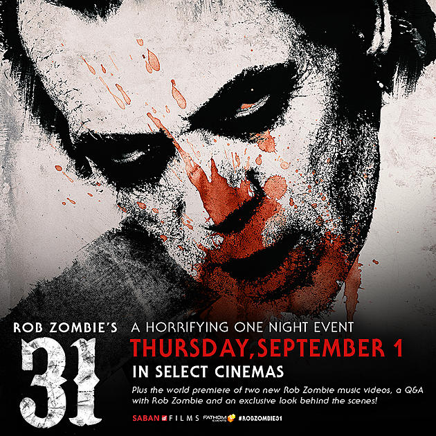 Get Passes to See an Exclusive Showing of Rob Zombie&#8217;s &#8217;31&#8217; September 1st