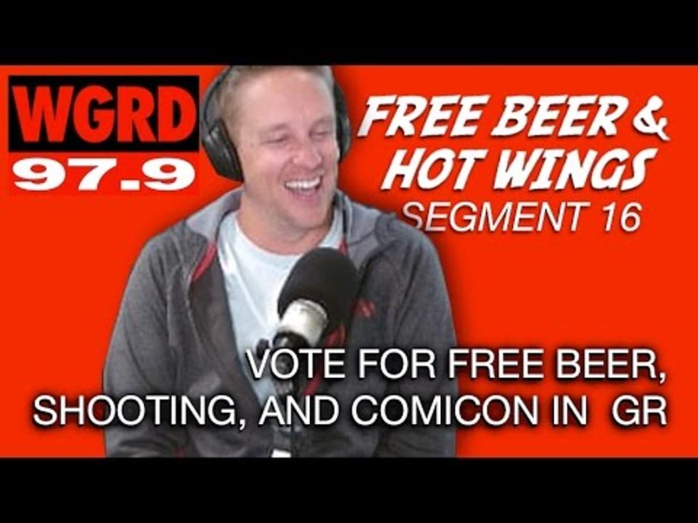 Vote for Free Beer, Shooting, Comicon in GR – FBHW Segment 16