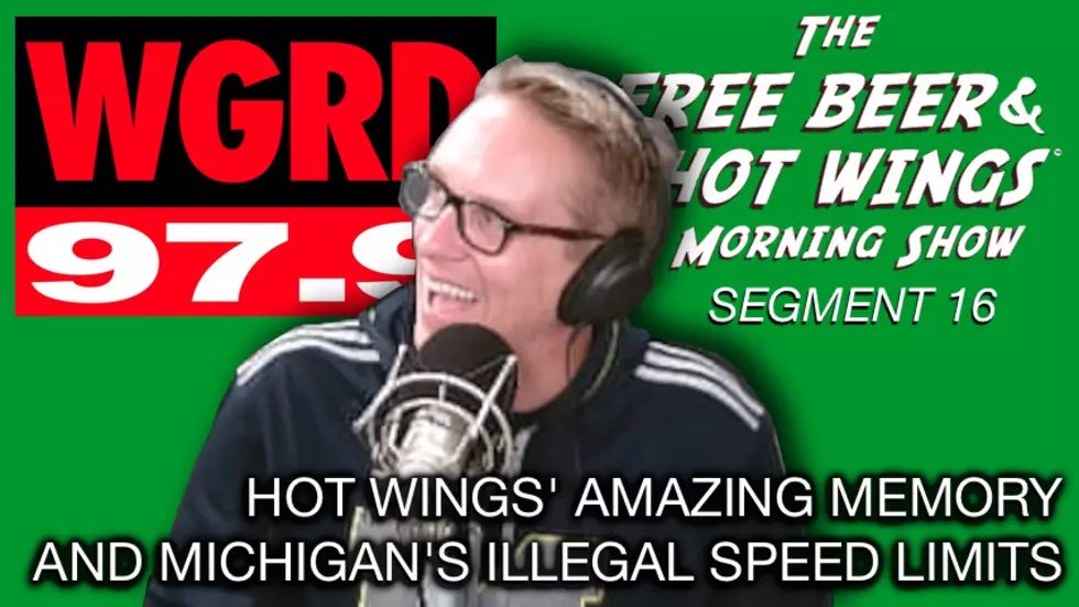 Hot Wings’ Amazing Memory and Michigan’s Illegal Speed Limits – FBHW Segment 16