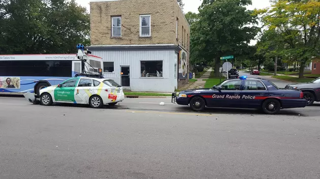 Google Street View Car Experiences an Unexpected Error in Grand Rapids