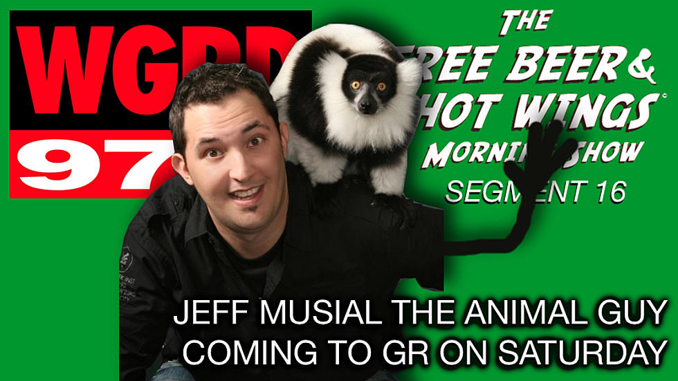 Jeff Musial the Animal Guy is Coming to Grand Rapids on Saturday – FBHW Segment 16