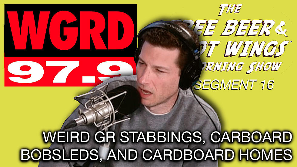 Weird GR Stabbings, Cardboard Bobsleds, and Cardboard Homes – FBHW Segment 16