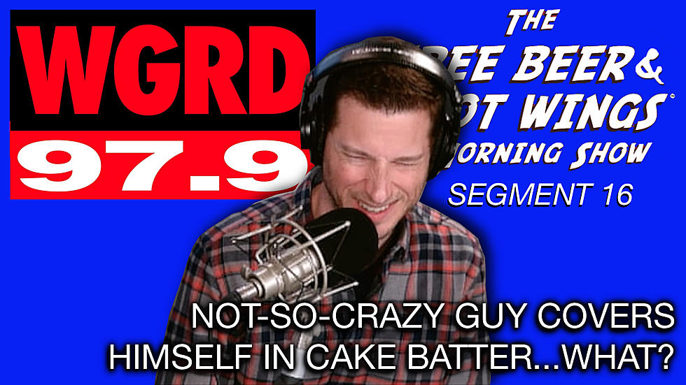 Not-So-Crazy Man Covers Himself in Cake Batter – FBHW Segment 16