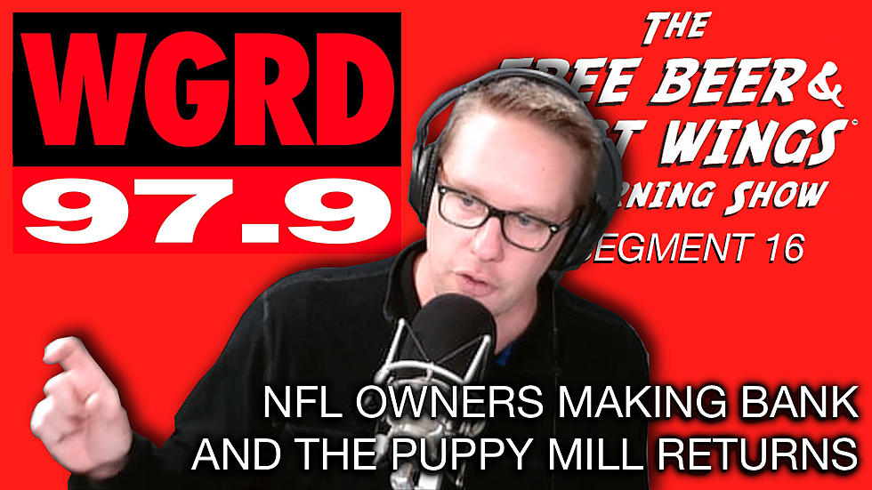 NFL Owners Making Bank and Puppy Mill Returns – FBHW Segment 16
