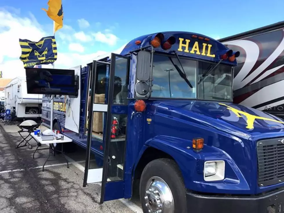 This Ultimate U of M Fan Bus is Up For Sale in West Michigan
