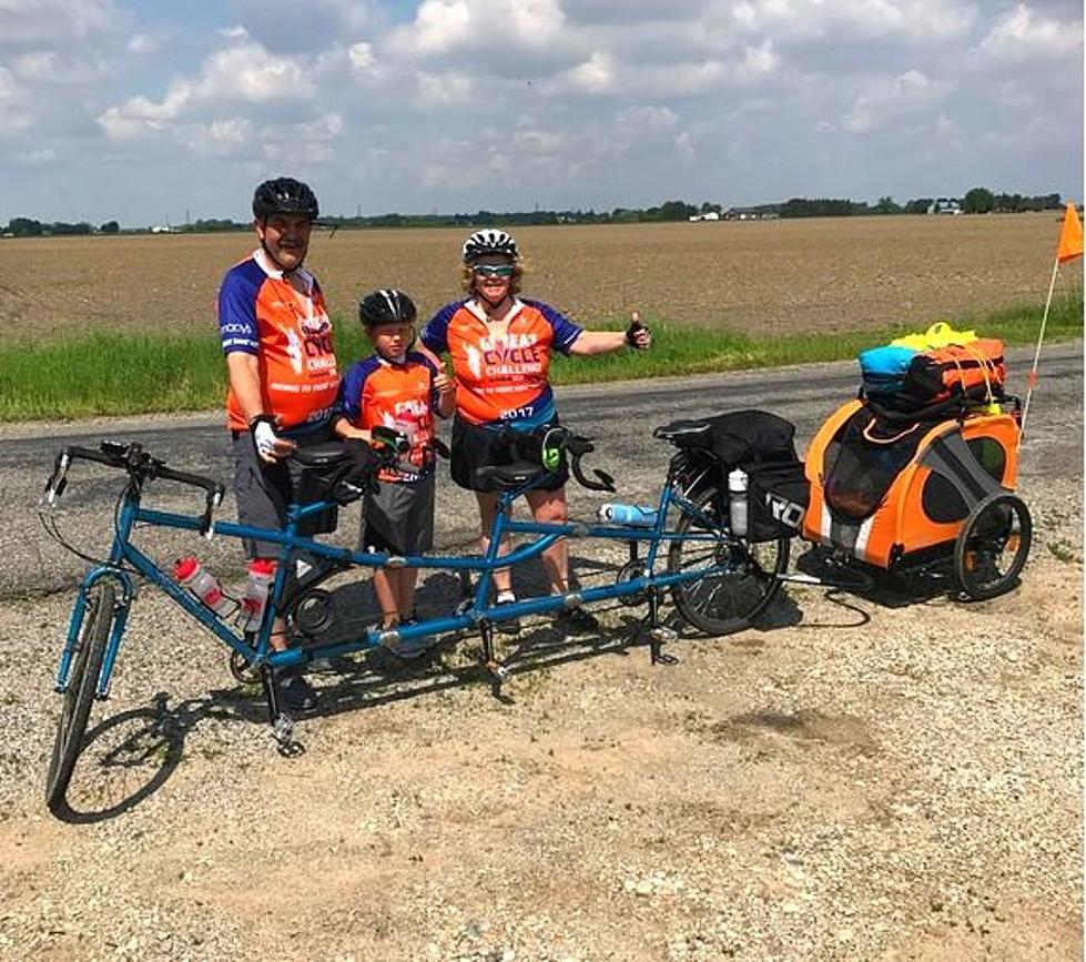 Michigan Family To Bike 1,200 Miles On A Tandem Bike To Fight Childhood Cancer