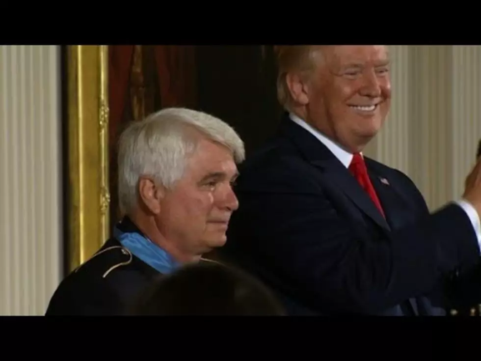 Retired South Haven Medic Receives Medal of Honor from President Trump