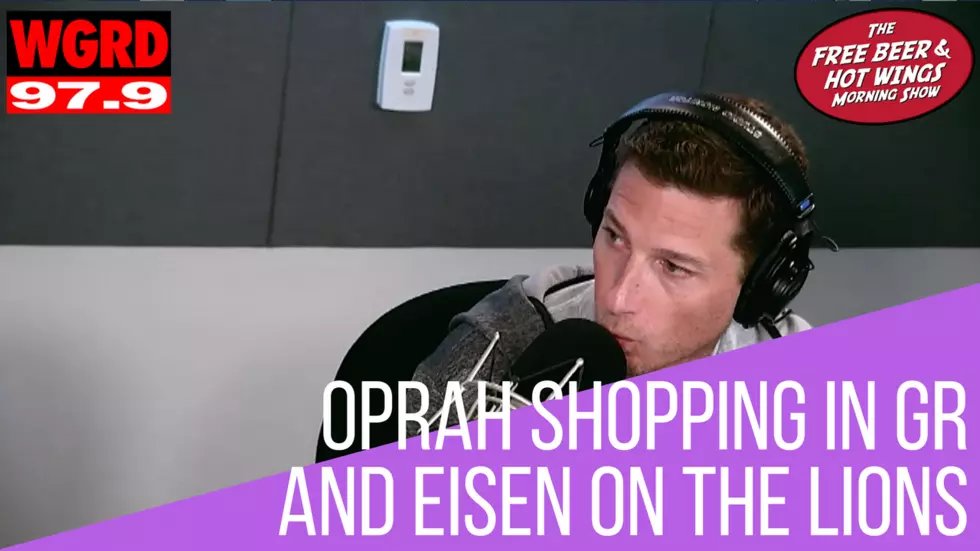 Oprah Shopping in GR and Eisen on the Lions – FBHW Segment 16